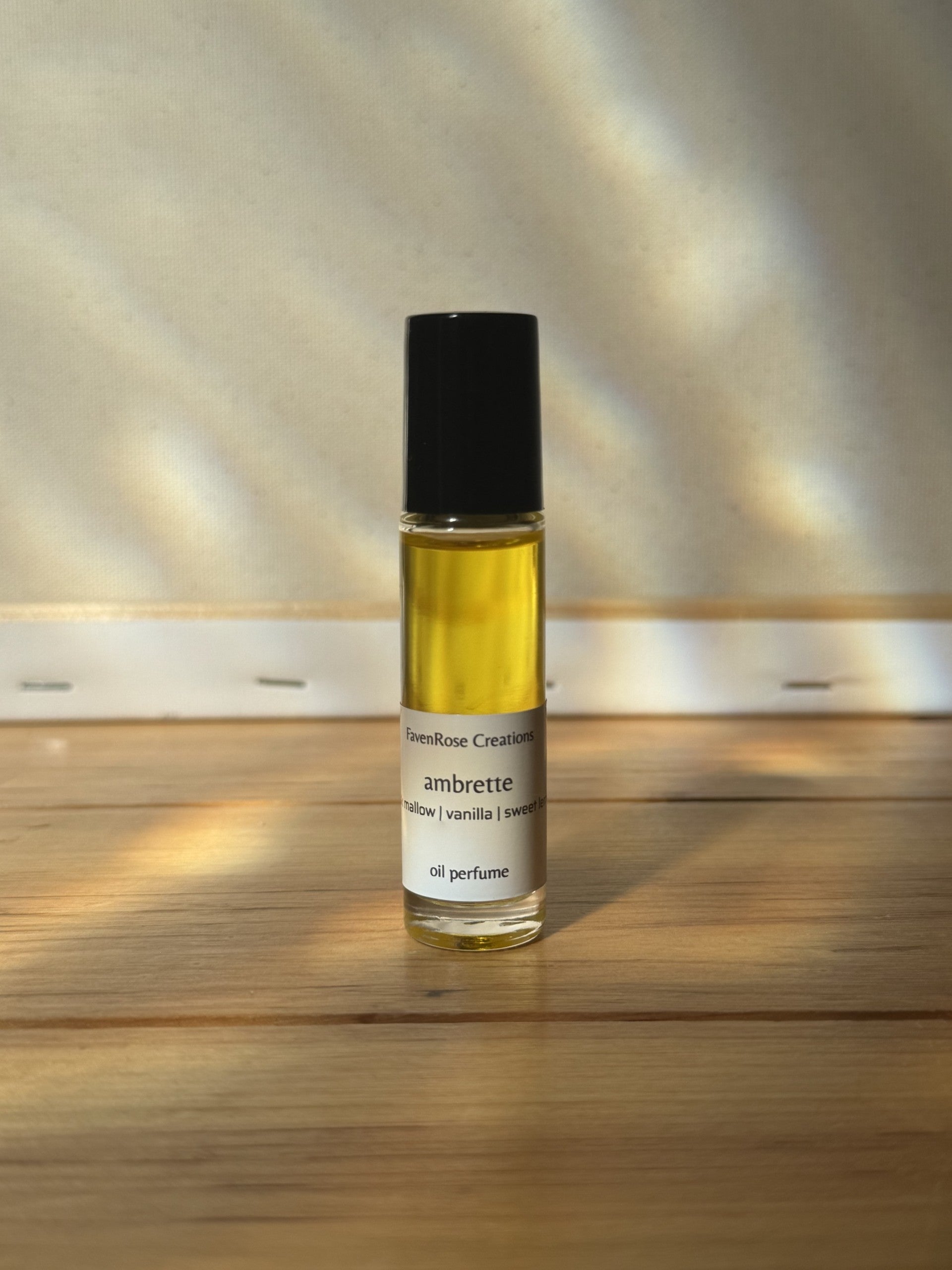 Ambrette Oil Perfume | FavenRose Creations
